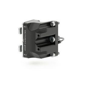 Alternative view of Audio Adapter Box - 3.5mm Jack to Dual XLR 3pin