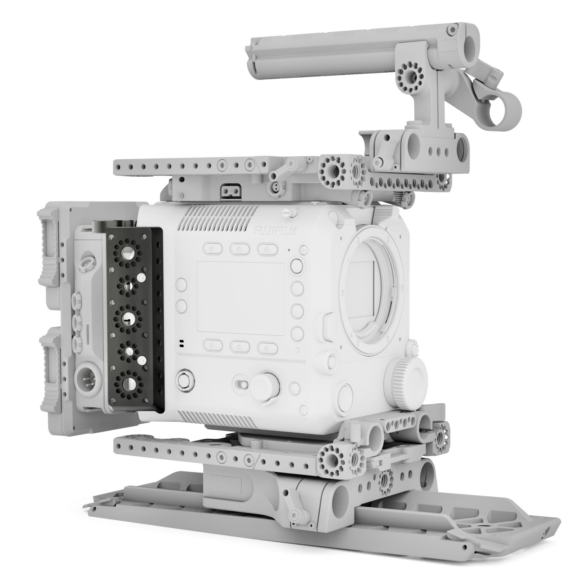 Side Mounting Cheese Plate Fujifilm GFX ETERNA 55 - Image 2