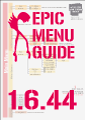 OCTAMAS RED EPIC Menu Guide build v1.6.44
