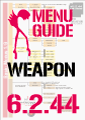 OCTAMAS RED WEAPON Menu Guide build v6.2.44